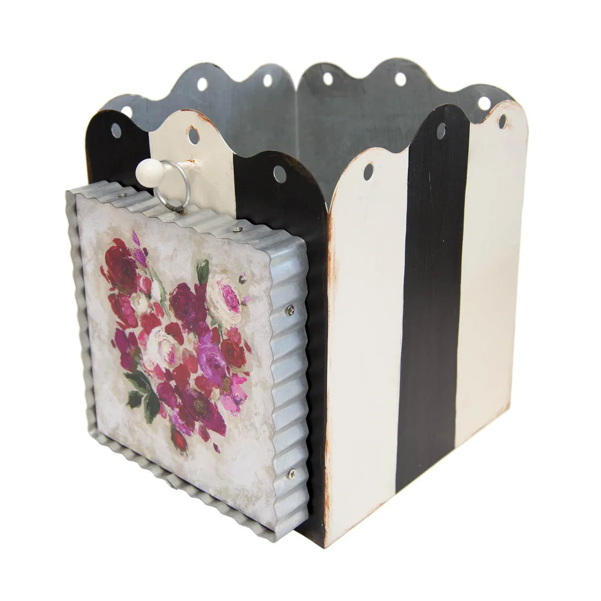 Black and White Display Planter