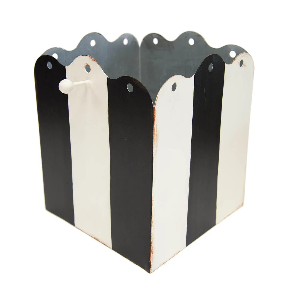 Black and White Display Planter