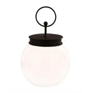 Bubble Jar with Black Lid by the Round Top Collection