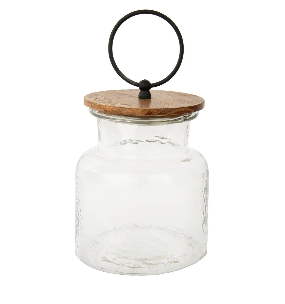Celebrate Every Day Natural Wood Finial Jar