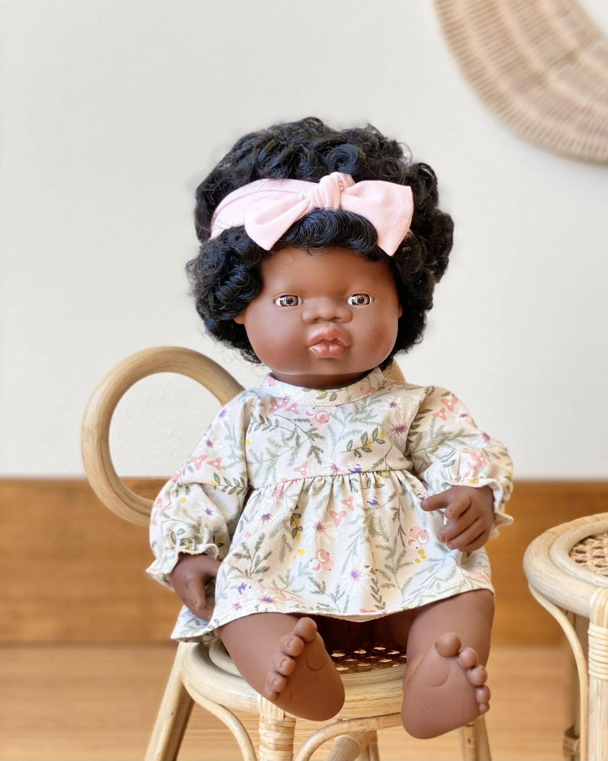 Cotton Doll Dress - Spring Floral
