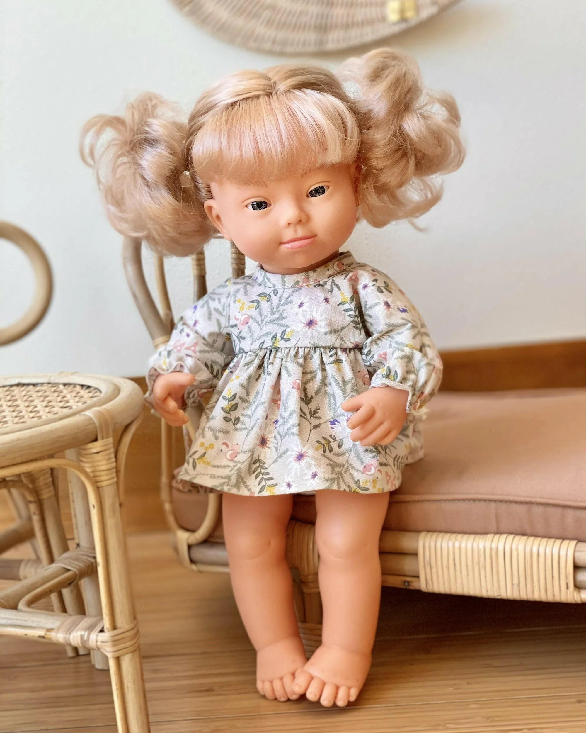 Cotton Doll Dress - Spring Floral