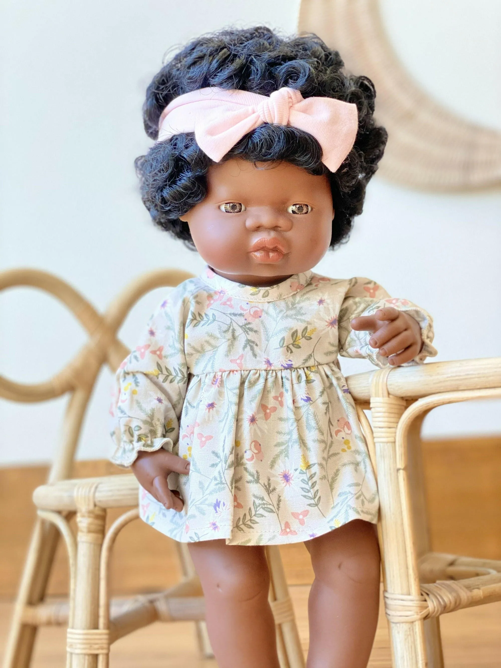 Cotton Doll Dress - Spring Floral