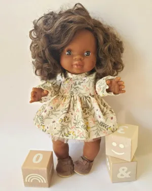 Cotton Doll Dress - Spring Floral