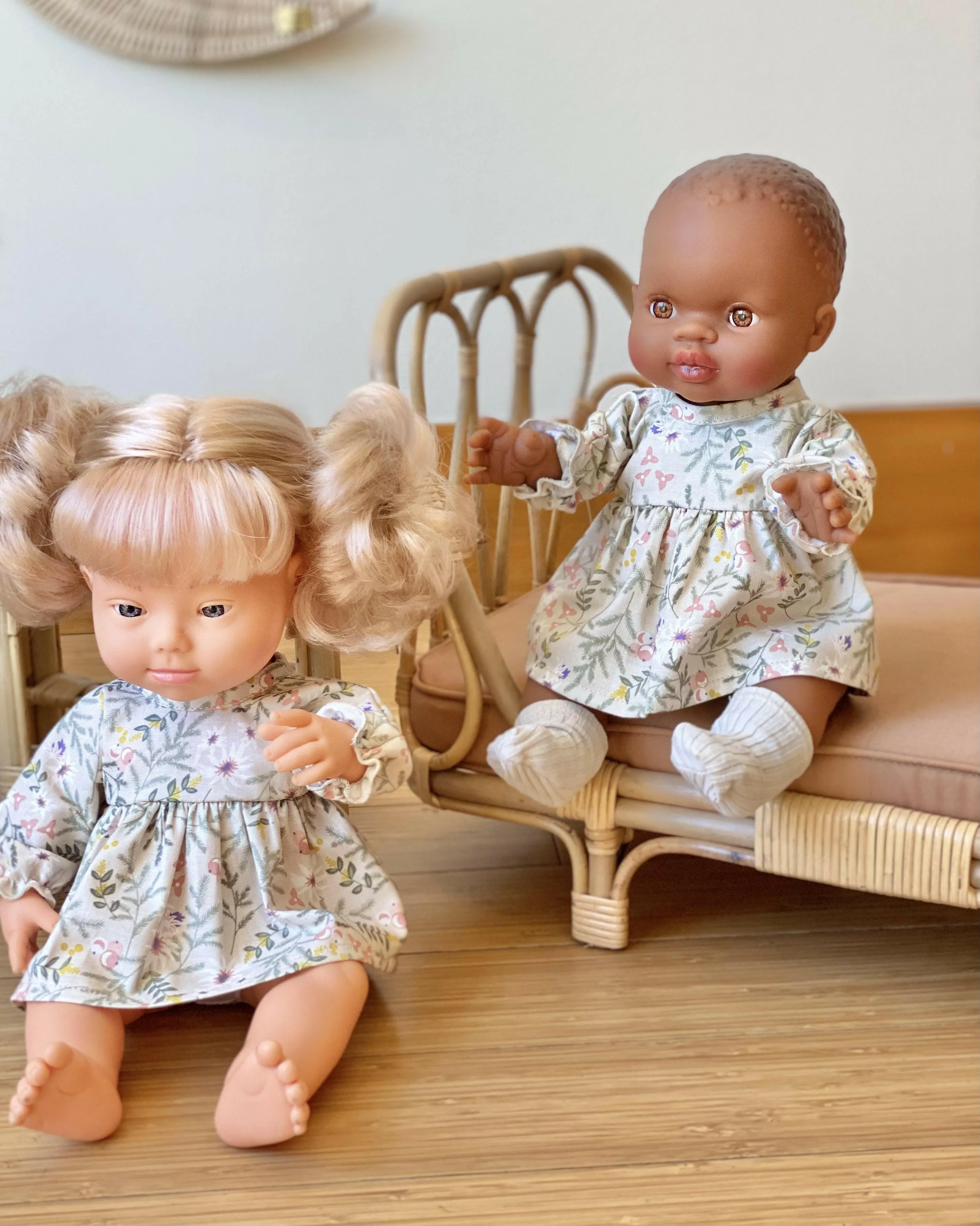 Cotton Doll Dress - Spring Floral
