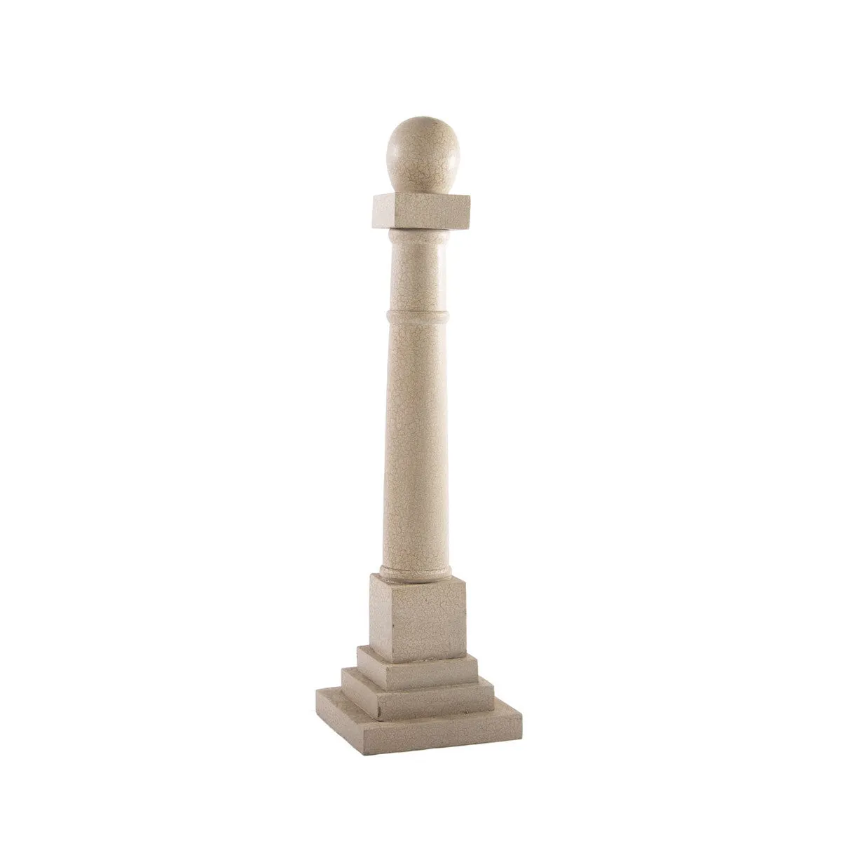 Cream Display Pole, Tall
