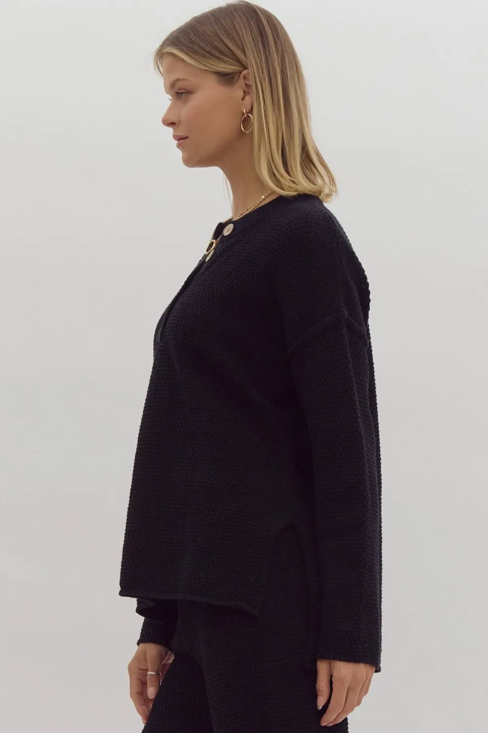 Everyday Button Detail Top