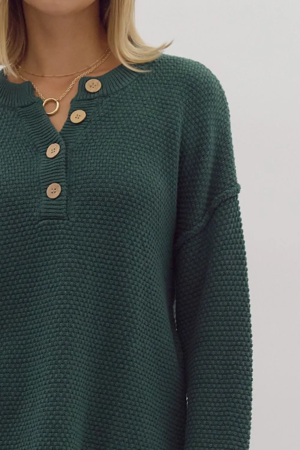 Everyday Button Detail Top