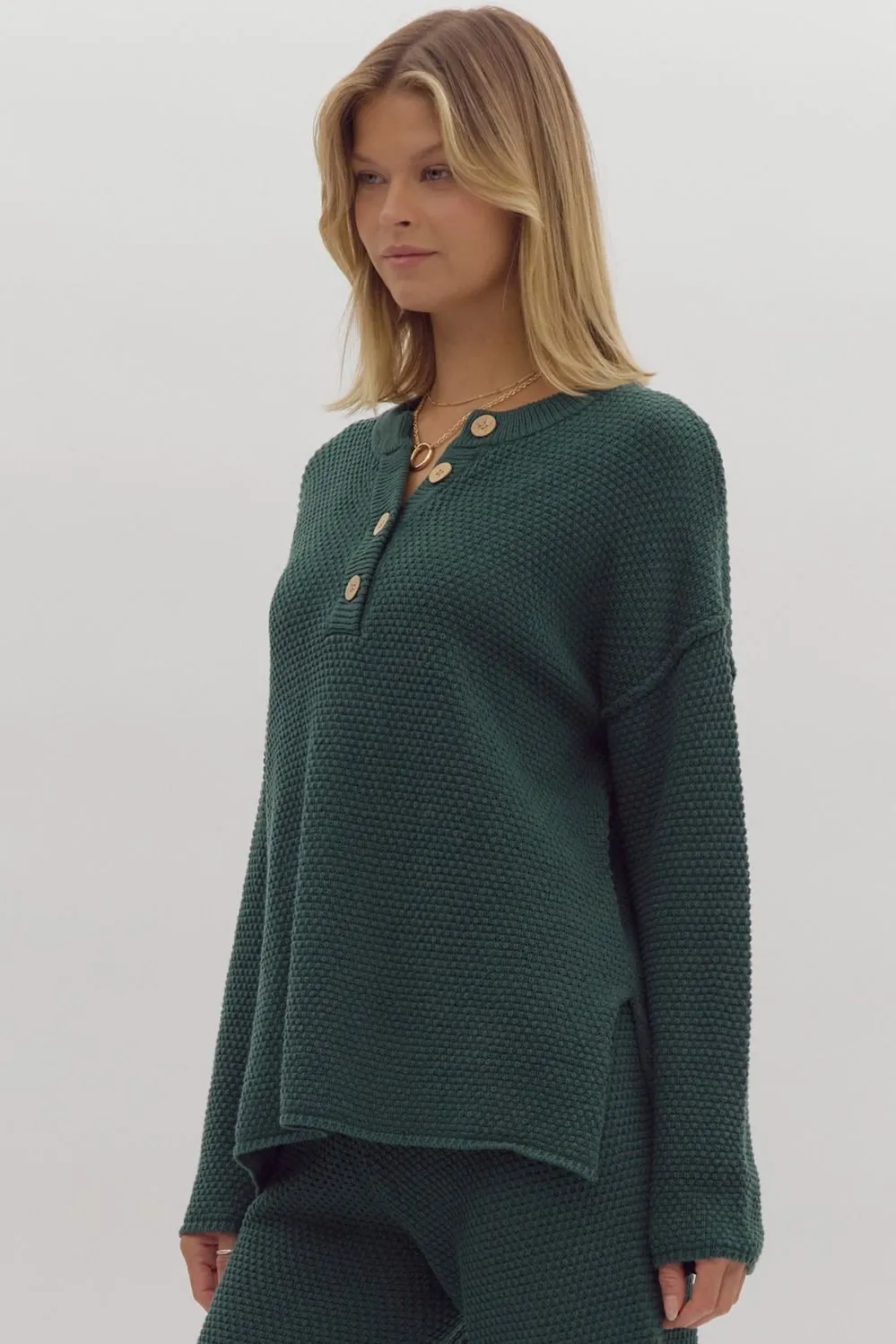 Everyday Button Detail Top