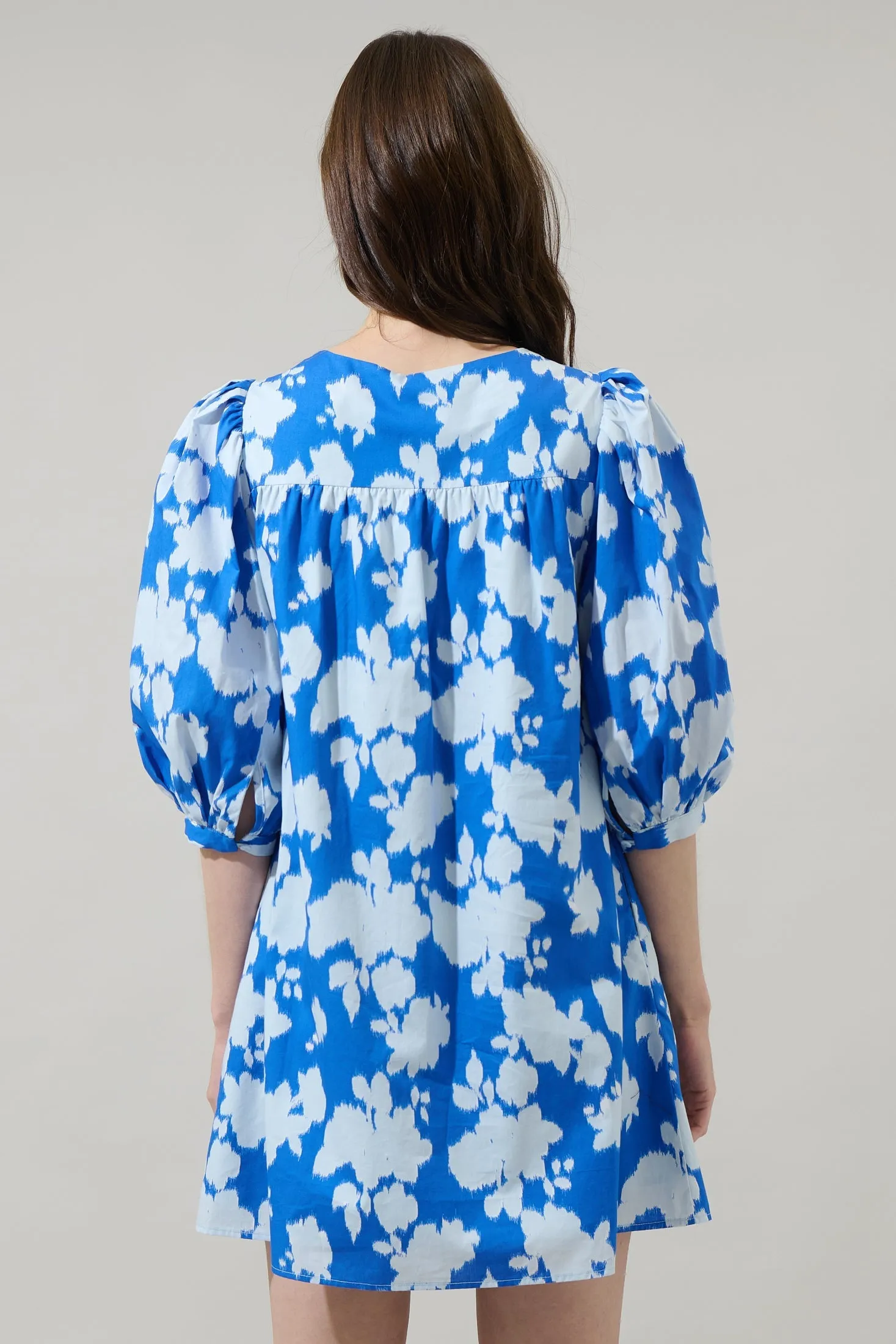 Grafton Floral Chila Babydoll Mini Dress
