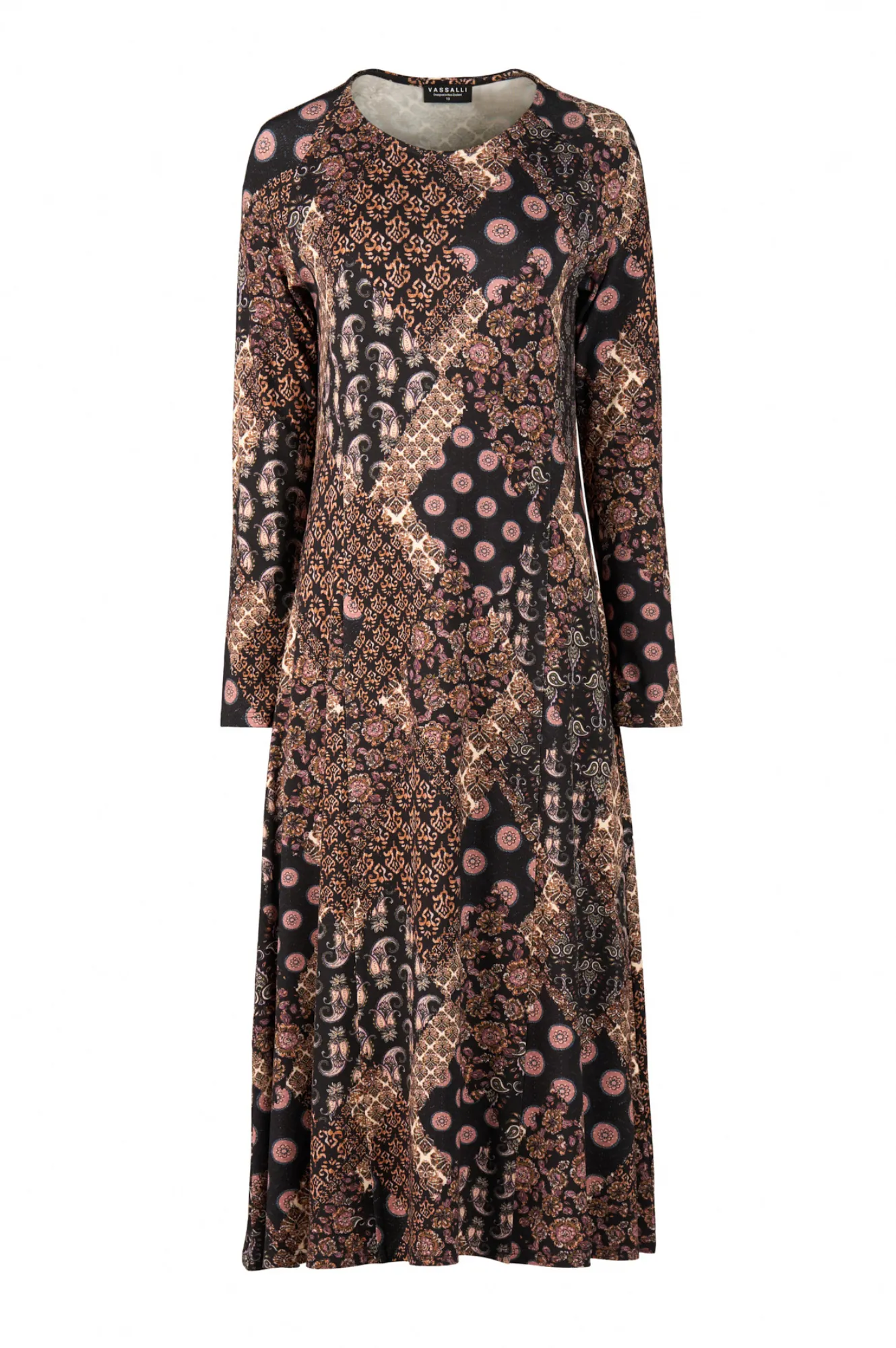 Longline Swing Knit Dress - Rhapsody