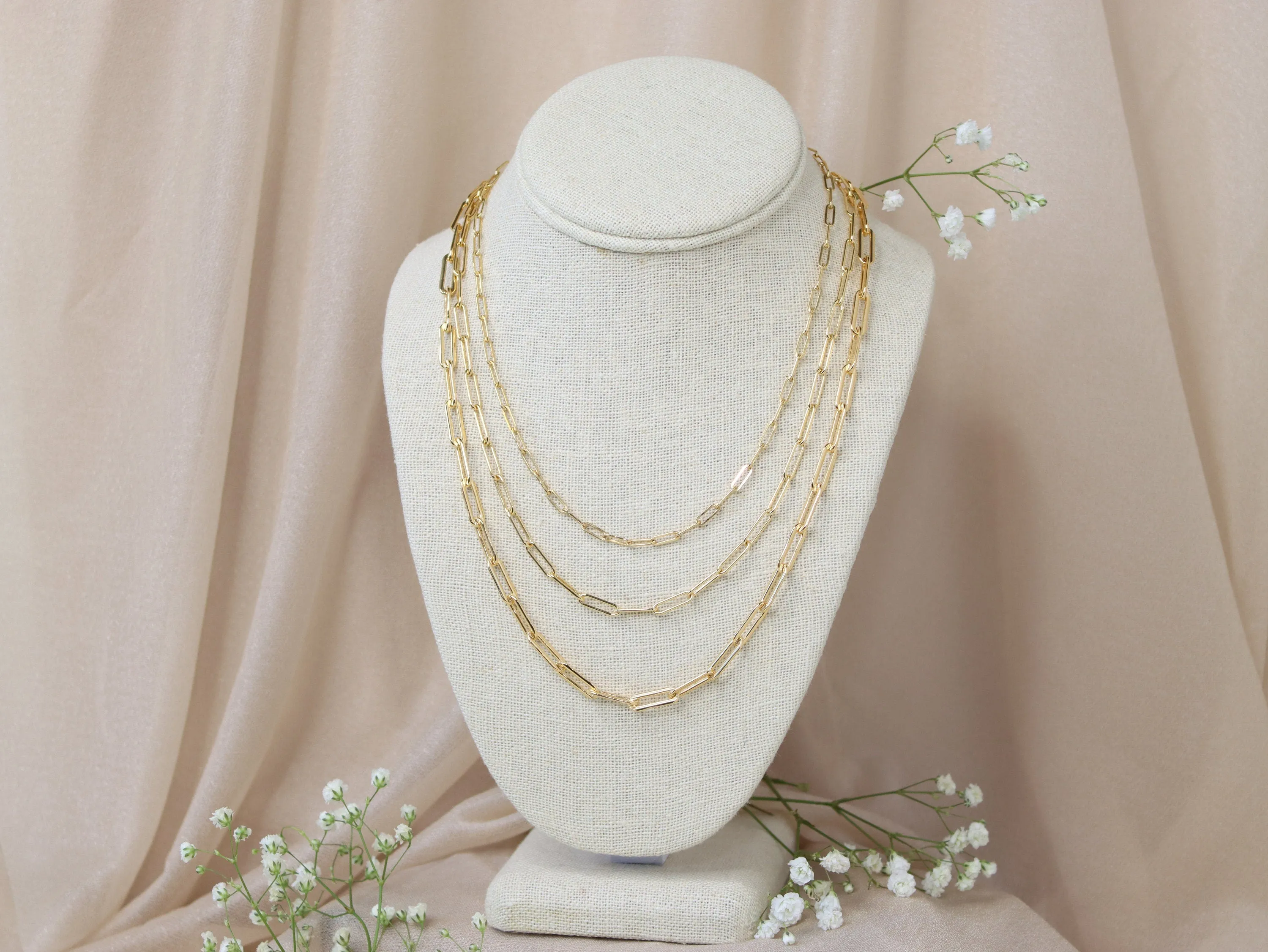 Midday Necklace in Gold Fill