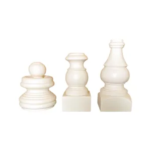 Mini Gallery Display Pole, Cream
