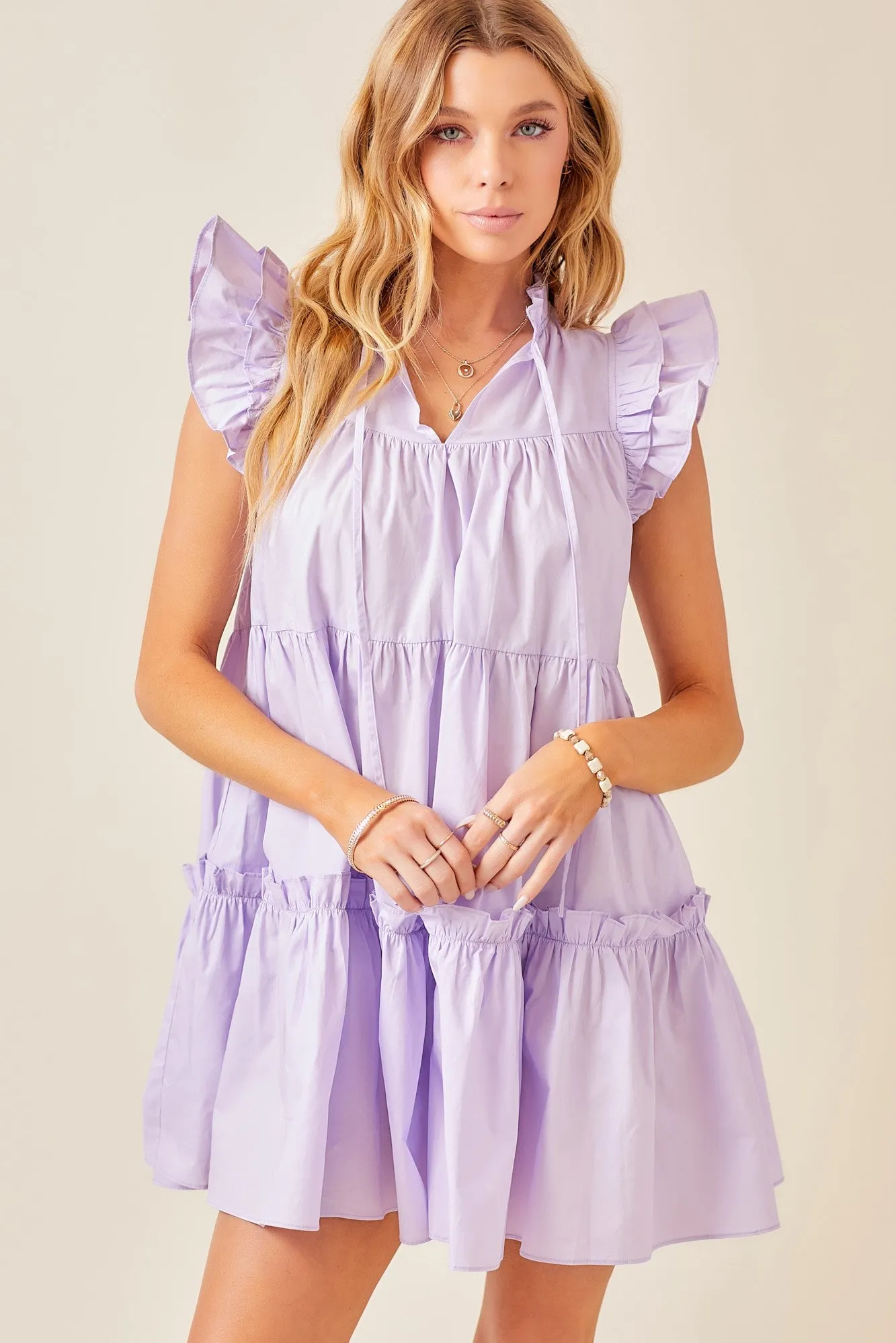 Now I'm Tier Babydoll Dress