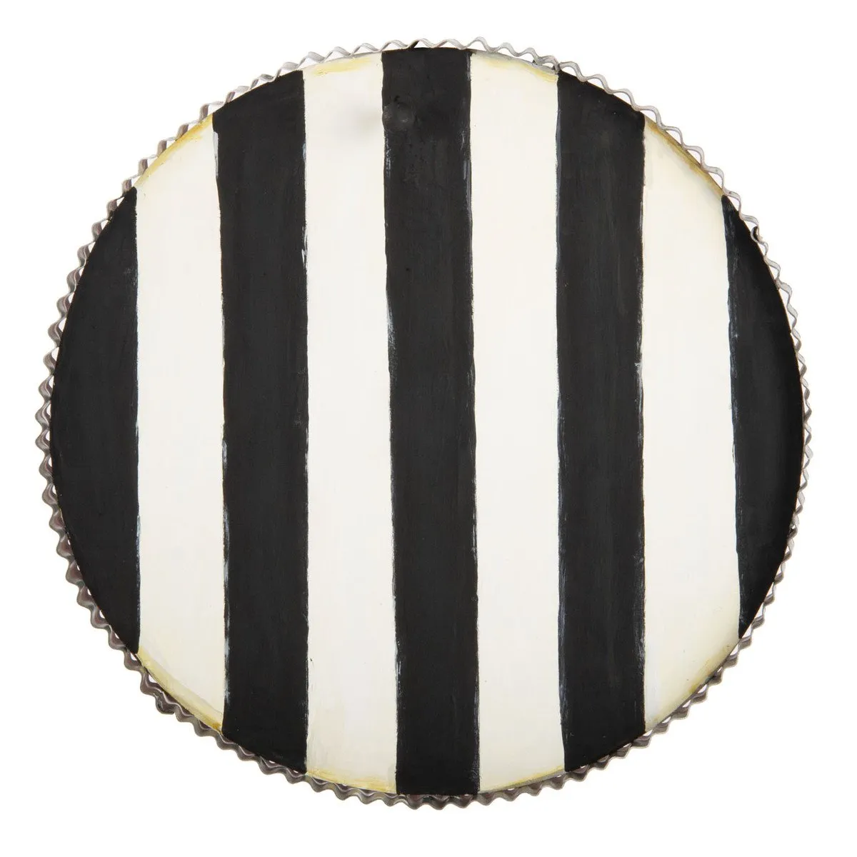 Round Black and White Display Board