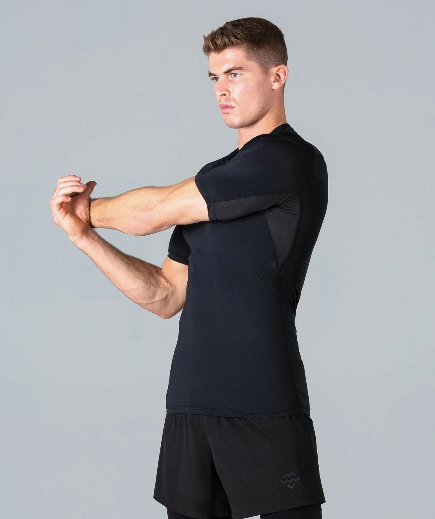 Rush Base Layer Short Sleeve (Black)
