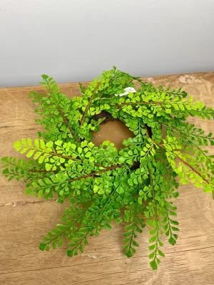 Soft Touch Maidenhair Candle Ring