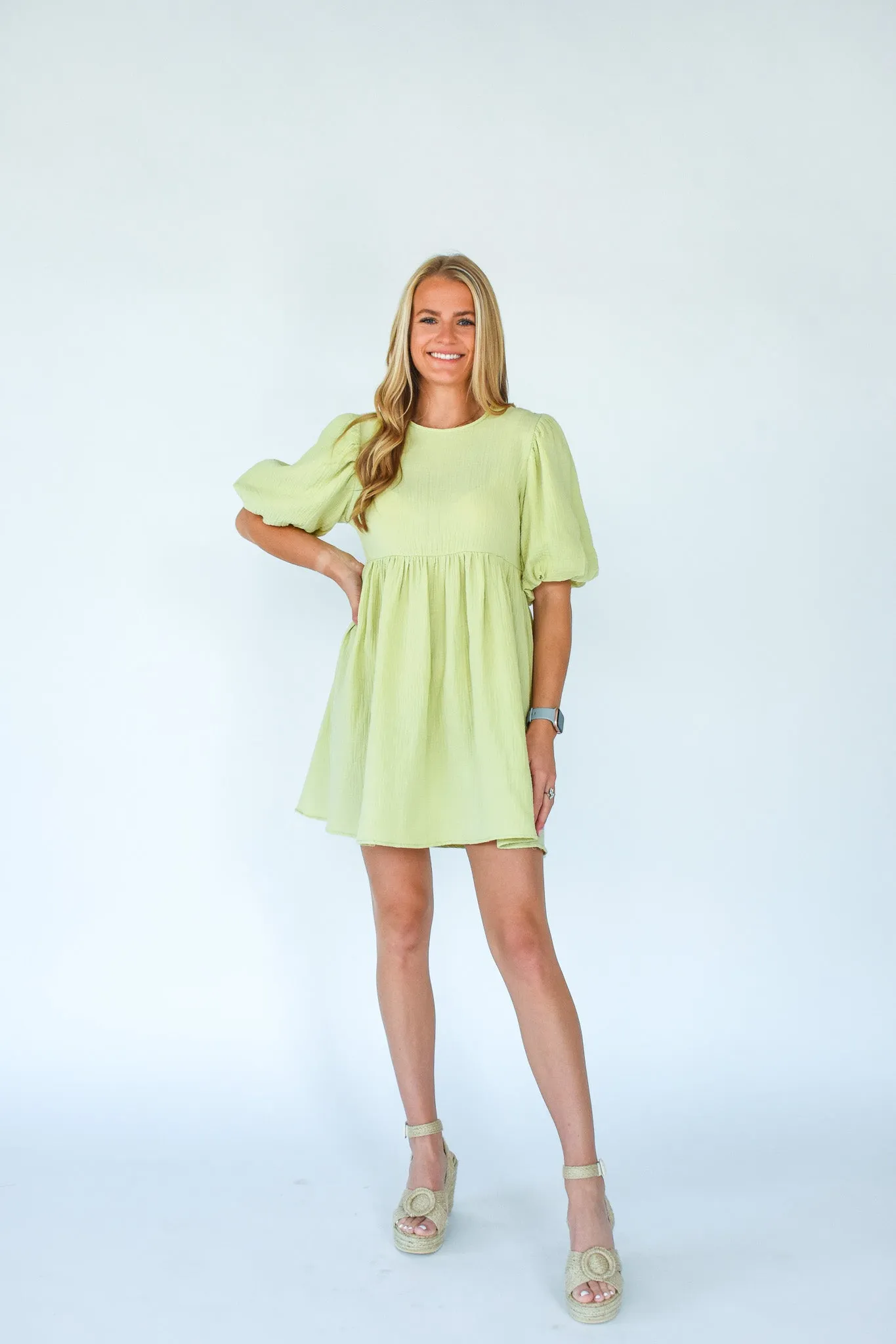 Summer Selfies Babydoll Dress