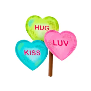 Talking Hearts Finial Celebrate Everyday