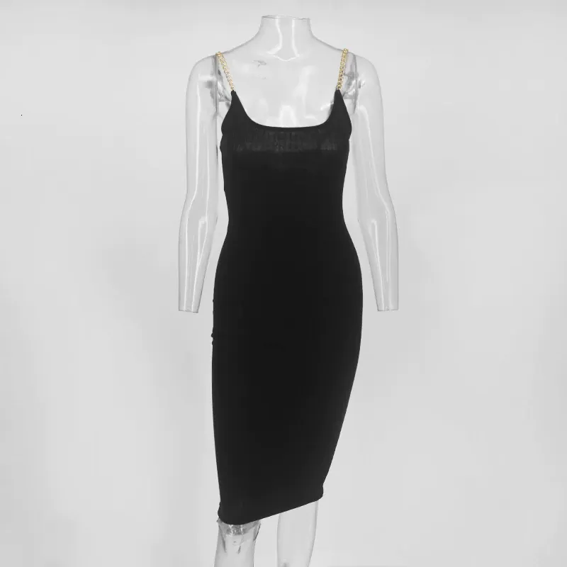 Women's Autumn Casual Knitted Sleeveless Sheath Long Dress