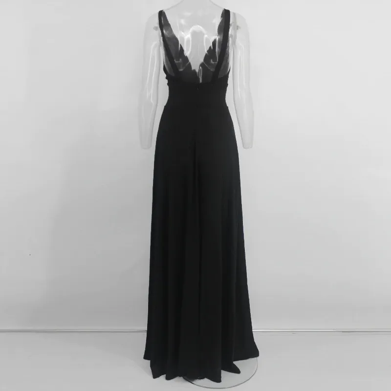 Women's Summer Sleeveless V-Neck Long Dress