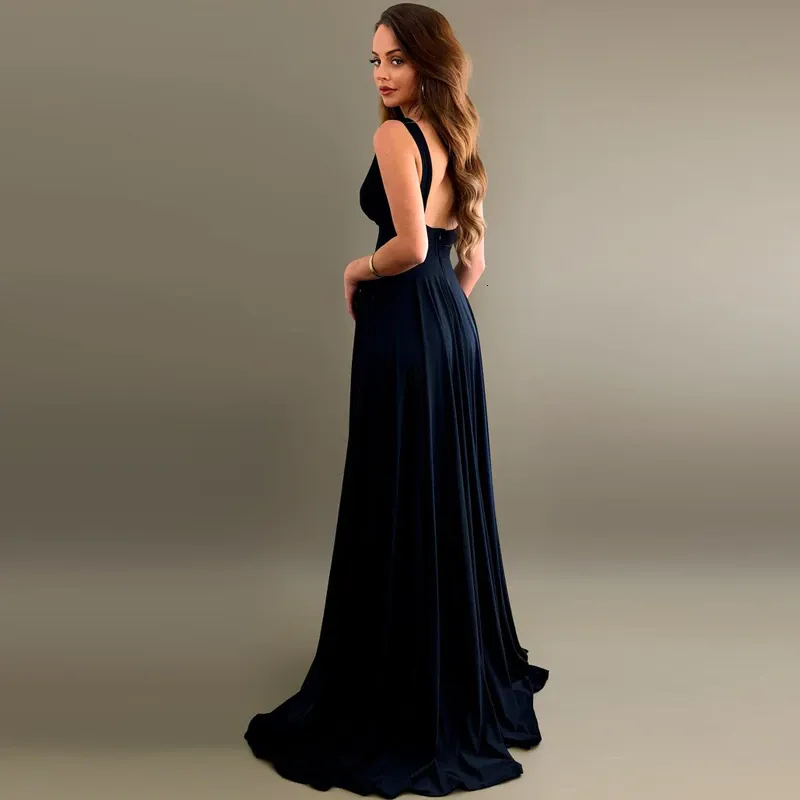 Women's Summer Sleeveless V-Neck Long Dress