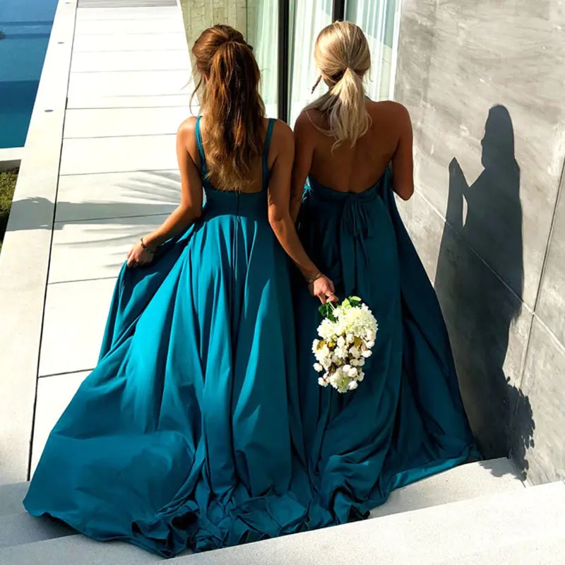 Women's Summer Sleeveless V-Neck Long Dress