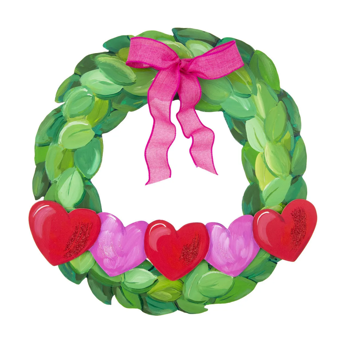 Wreath Banner and Ribbon Display