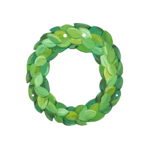 Wreath Banner and Ribbon Display